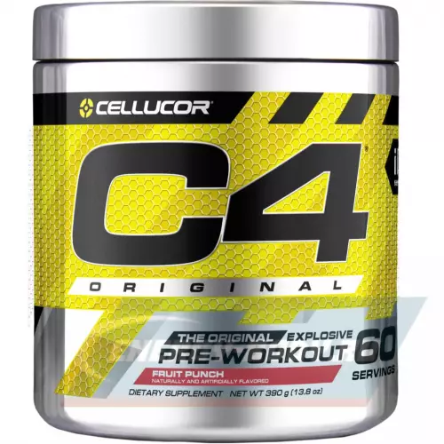 Предтерник Cellucor C4 Pre-Workout Фруктовый пунш, 390 г