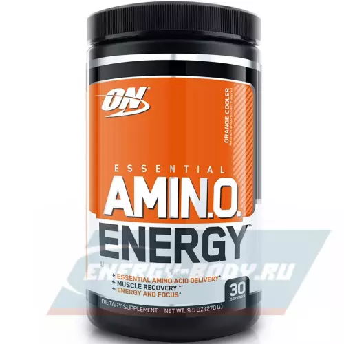 Аминокислотны OPTIMUM NUTRITION Essential Amino Energy Апельсин, 270 г