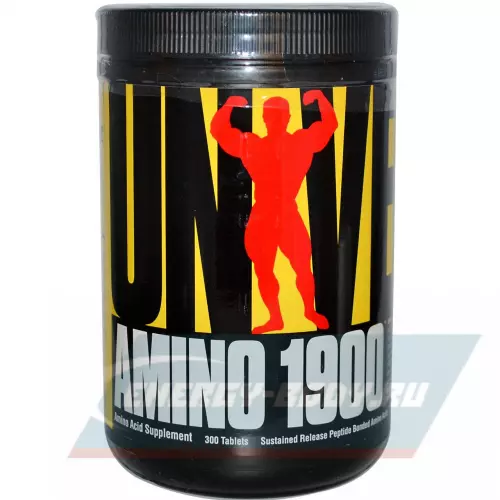 Аминокислотны UNIVERSAL NUTRITION Amino 1900 Нейтральный, 300 таблеток
