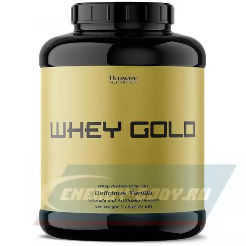  Ultimate Nutrition Whey Gold Ваниль, 2270 г