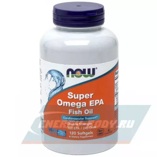 Omega 3 NOW FOODS Super Omega EPA 120 капсул