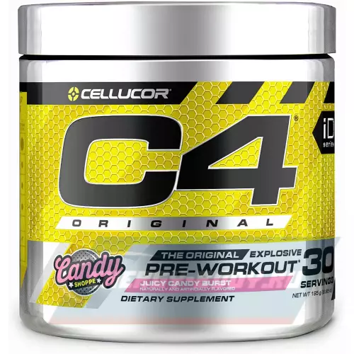 Предтерник Cellucor C4 Pre-Workout Конфетка, 195 г