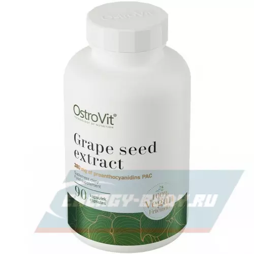  OstroVit Grape Seed Extract 90 веган капсул