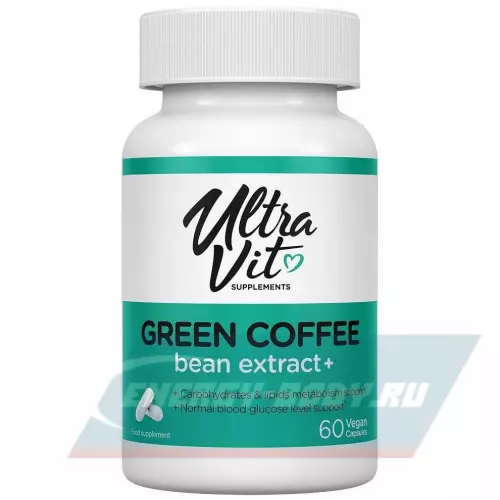  UltraVit Green Coffee Bean Extract 60 капсул