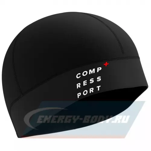  Compressport Шапка с ветрозащитой Hurricane beanie Черный 