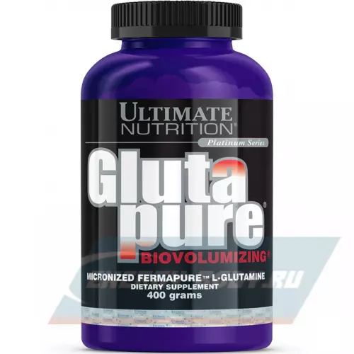 Глютамин Ultimate Nutrition GlutaPure Biovolumizing 400 г