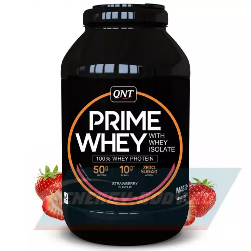  QNT PRIME WHEY Клубника, 2000 г