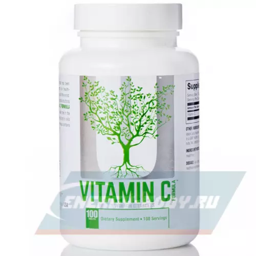  UNIVERSAL NUTRITION Vitamin C 1000 Formula Нейтральный, 100 капсул