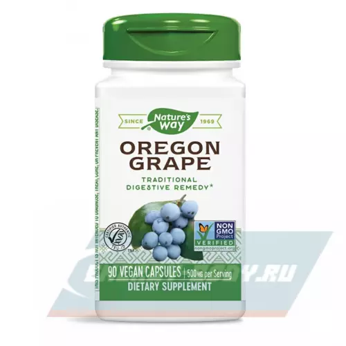  Nature-s Way Oregon Grape 90 веганских капсул