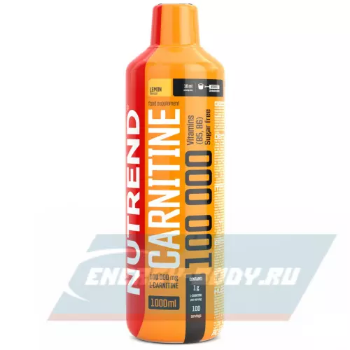 L-Карнитин NUTREND CARNITINE 100000 Лимон, 1000 мл