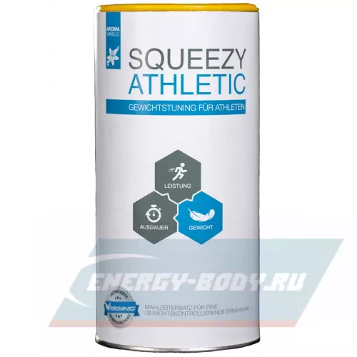  SQUEEZY SQUEEZY ATHLETIC Ваниль, 550 г