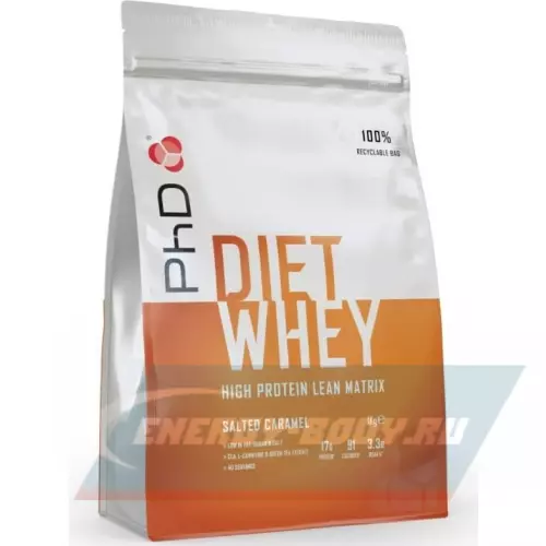  PhD Nutrition Diet Whey Protein Соленая карамель, 1000 г