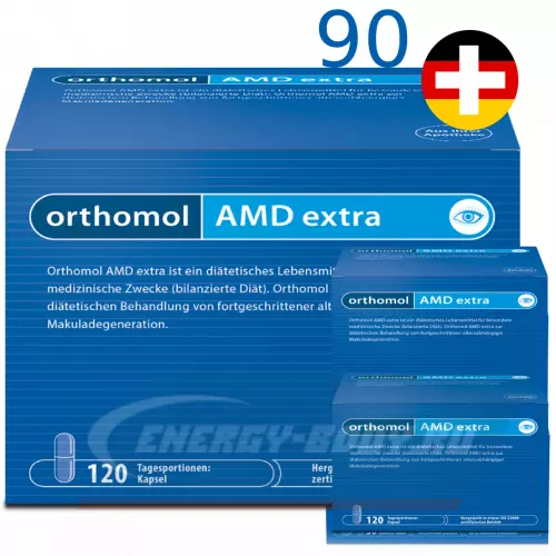  Orthomol Orthomol AМD Extra курс (капсулы) 90 дней