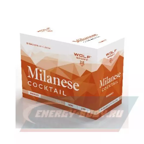 Восстановление WolfSport Milanese cocktail Манго, 10 x 8 г