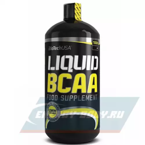 ВСАА BiotechUSA Liquid BCAA 2:1:1 Лимон, 1000 мл