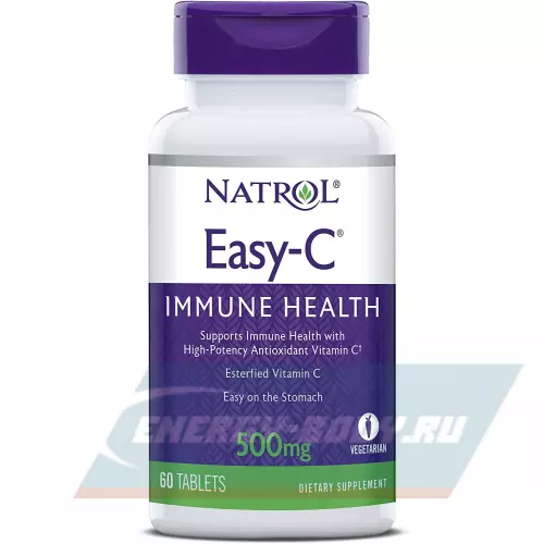  Natrol Easy-C 500 mg 60 таблеток