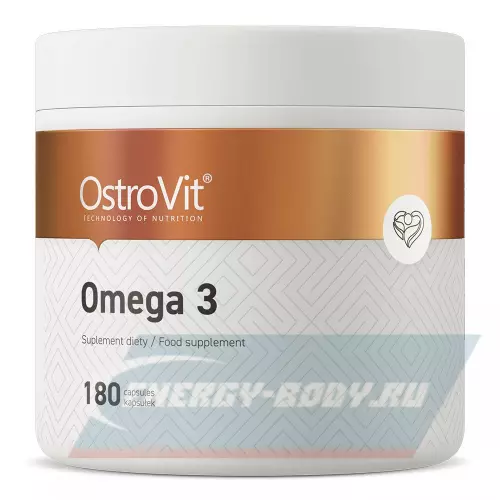 Omega 3 OstroVit OMEGA 3 180 гелевых капсул