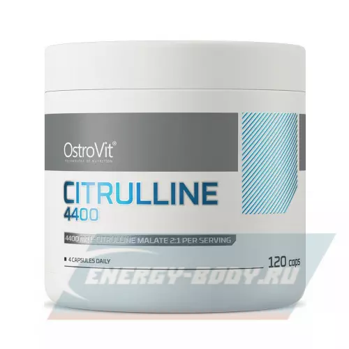 Аминокислотны OstroVit Citrulline 4400 mg 120 капсул