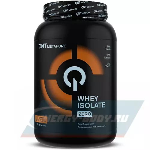  QNT METAPURE ZERO CARB Шоколад лесной орех, 908 г