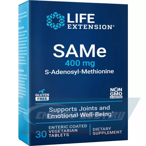  Life Extension SAMe 400 mg 30 таблеток