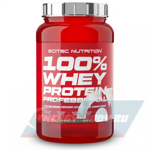  Scitec Nutrition 100% Whey Protein Professional Банан, 920 г