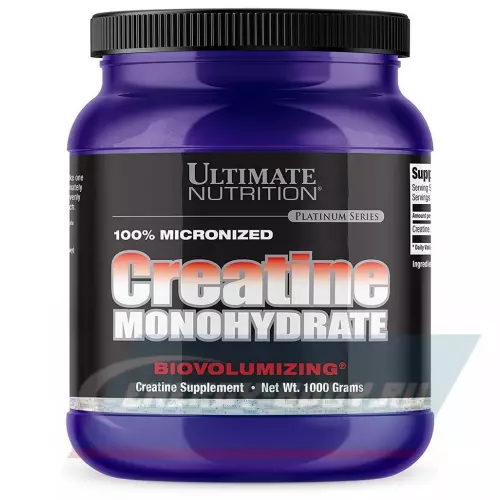  Ultimate Nutrition 100% Micronized Creatine Monohydrate 1000 г