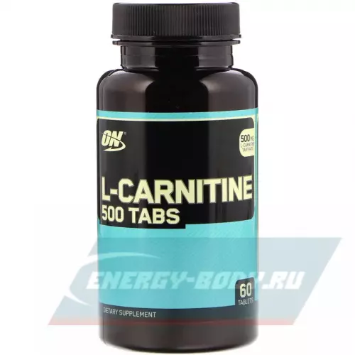 L-Карнитин OPTIMUM NUTRITION L-Carnitine 500 mg Нейтральный, 60