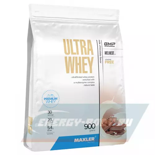  MAXLER Ultra Whey Молочный шоколад, 900 г