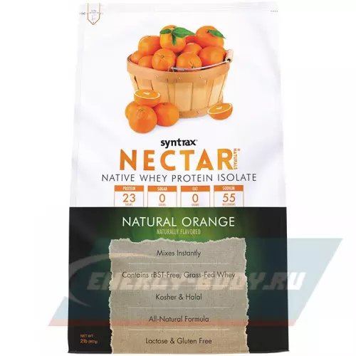  SYNTRAX Nectar Naturals Апельсин, 907 г