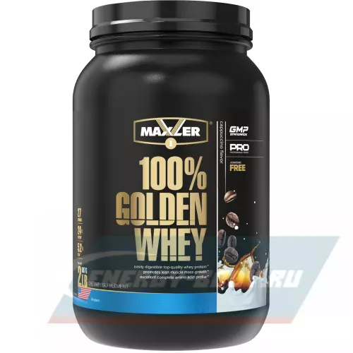  MAXLER 100% Golden Whey Капучино, 910 г