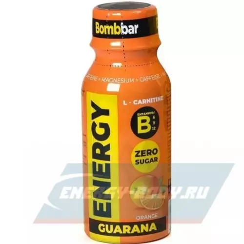 L-Карнитин Bombbar SHOT Energy L-Carnitine Guarana Апельсин, 100 мл