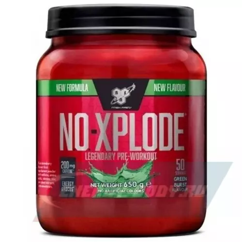 Предтерник BSN NO-XPLODE 3.0 New Зеленый взрыв, 650 г