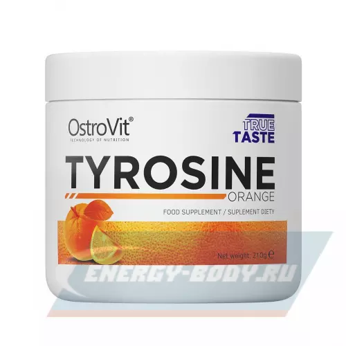 Аминокислотны OstroVit Tyrosine Апельсин, 210 г