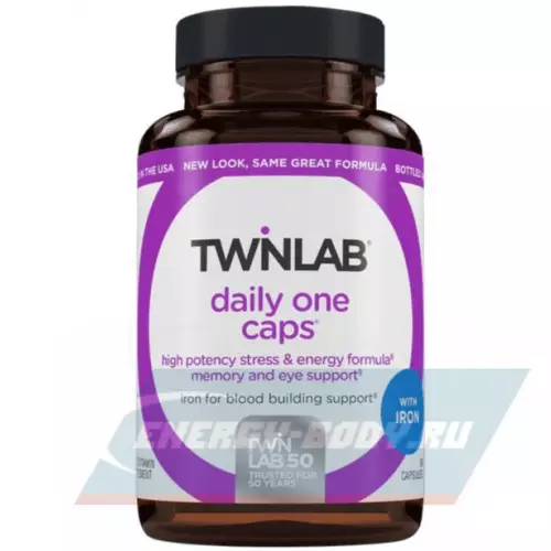  Twinlab Daily One Caps с железом 60 капсул