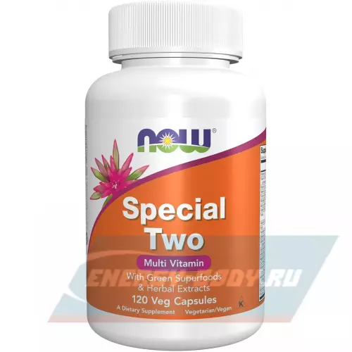  NOW FOODS Special Two Multi Vitamin 120 веган капсул