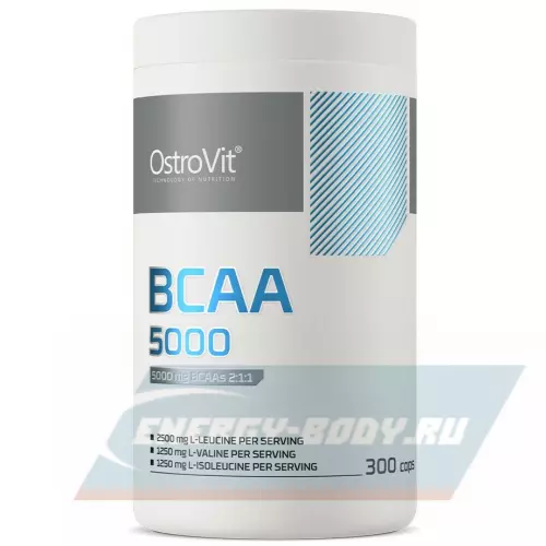 ВСАА OstroVit BCAA 5000 mg 300 капсул