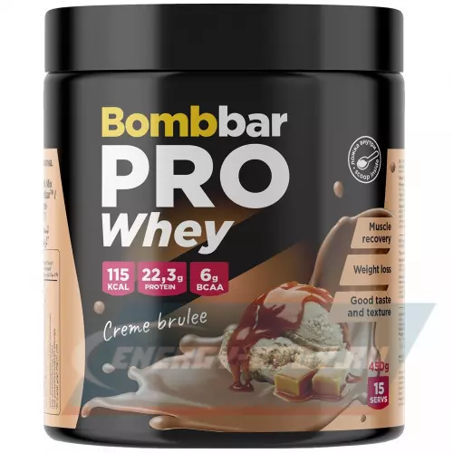  Bombbar Whey Protein Pro Крем-брюле, 450 г