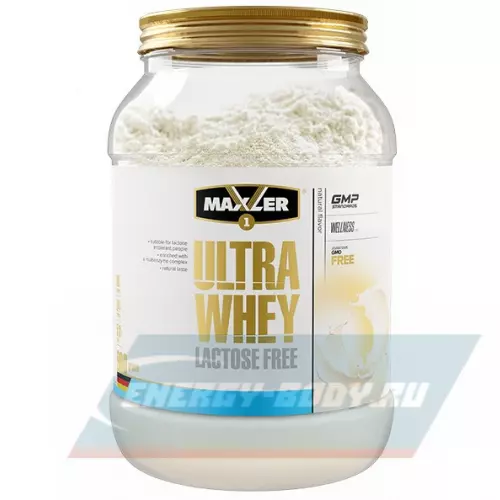  MAXLER Ultra Whey Lactose Free Натуральный, 900 г