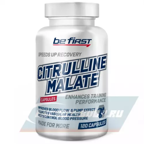 Аминокислотны Be First Citrulline Malate 120 капсул