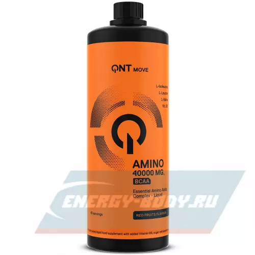 Аминокислотны QNT Amino Acid Liquid Красные фрукты, 1000 мл