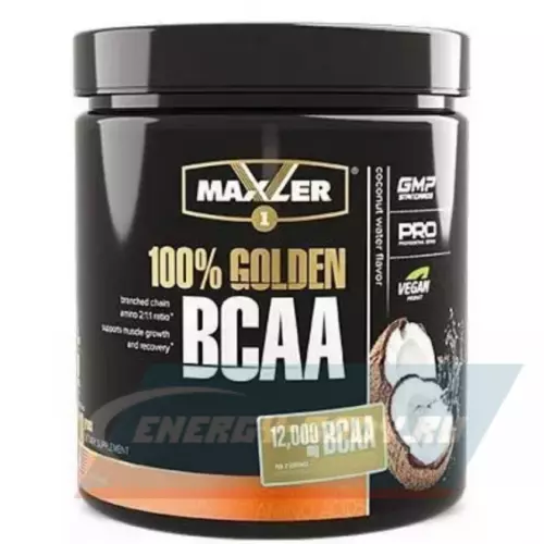ВСАА MAXLER Незаменимые аминокислоты Golden BCAA Кокосовая вода, 210 г
