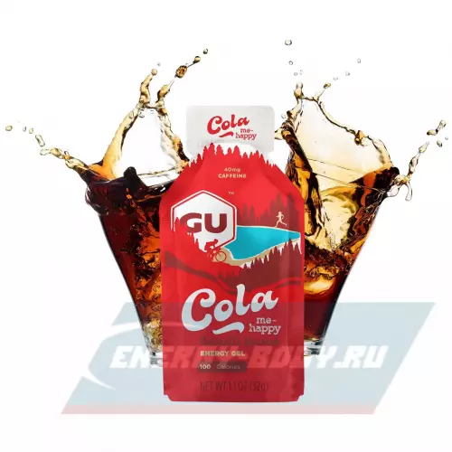 Энергетический гель GU ENERGY GU ORIGINAL ENERGY GEL 40mg caffeine Кола, 1 стик x 32 г