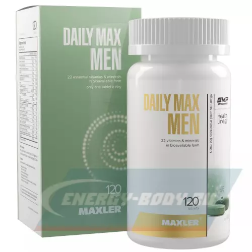  MAXLER Daily Max Men 120 таблеток