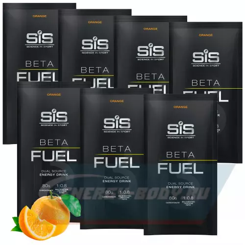  SCIENCE IN SPORT (SiS) Beta Fuel Апельсин, 7 x 82 г