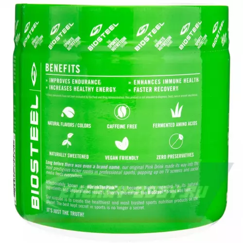  BioSteel Sports Hydration Mix Лимон - Лайм, 140 г