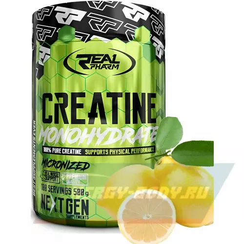  Real Pharm Creatine Лимон, 500 г