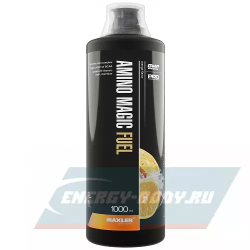 Аминокислотны MAXLER Amino Magic Fuel Апельсин, 1000 мл