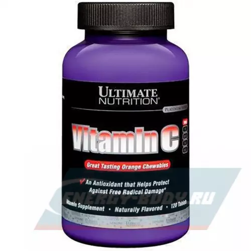  Ultimate Nutrition Vitamin C 120 таблеток