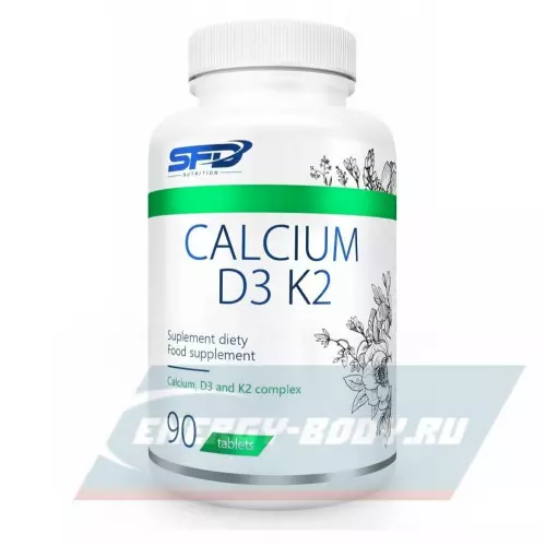 Минералы SFD Calcium D3 K2 90 таблеток