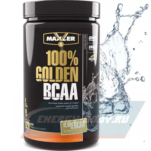 ВСАА MAXLER Незаменимые аминокислоты Golden BCAA Нейтральный, 420 г